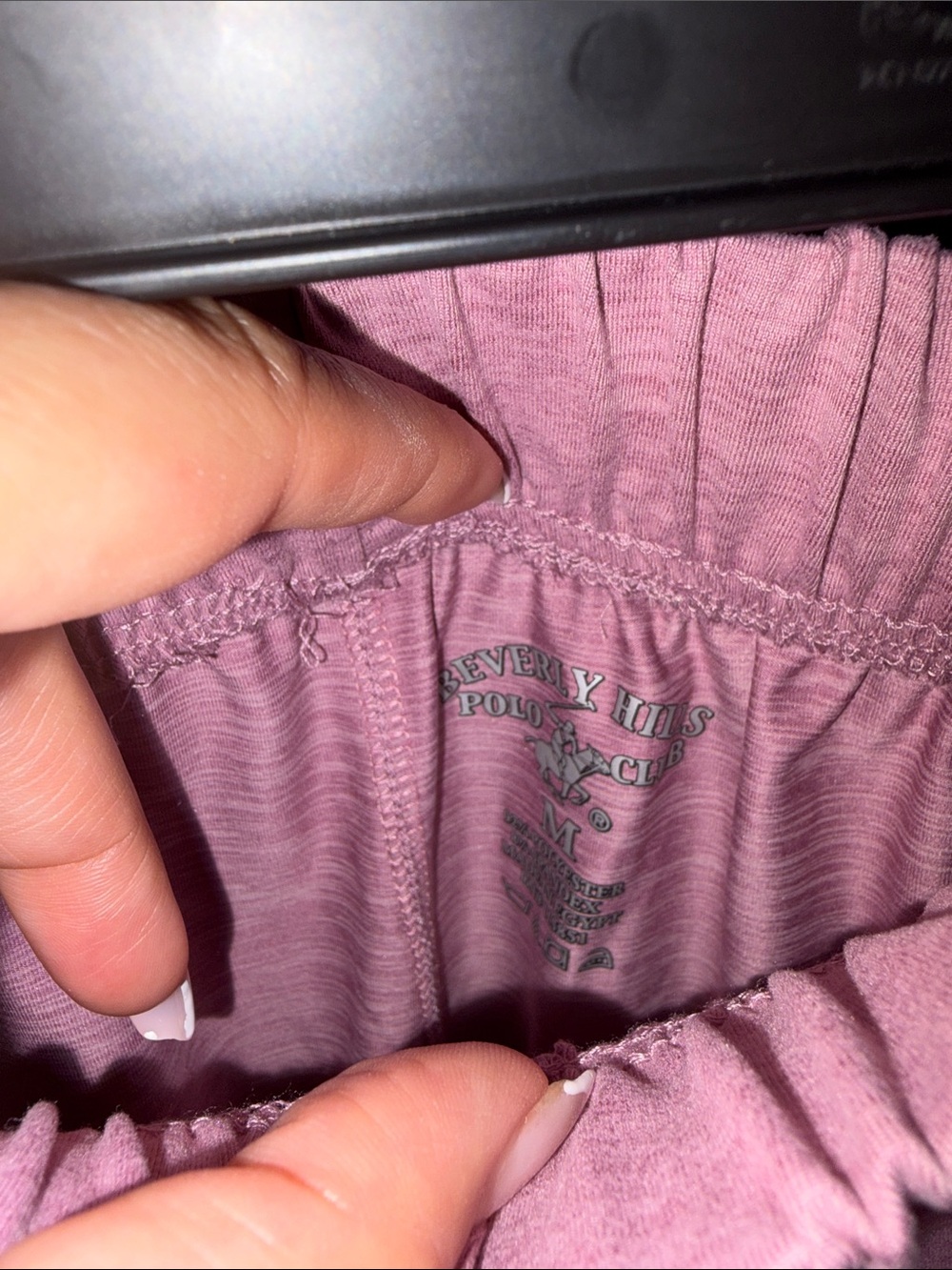 Beverly Hills Polo Club- Lavender Lounge Shorts – Size Medium - Picture 4 of 13